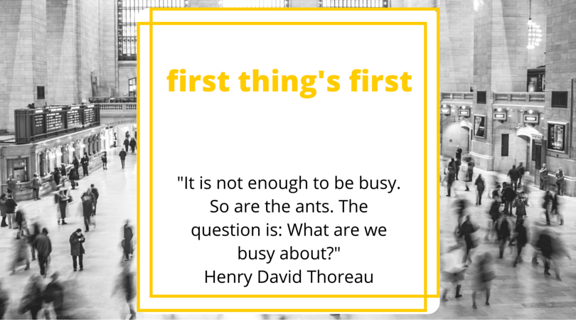 5 Minutes to Taking Territories: First Thing’s First