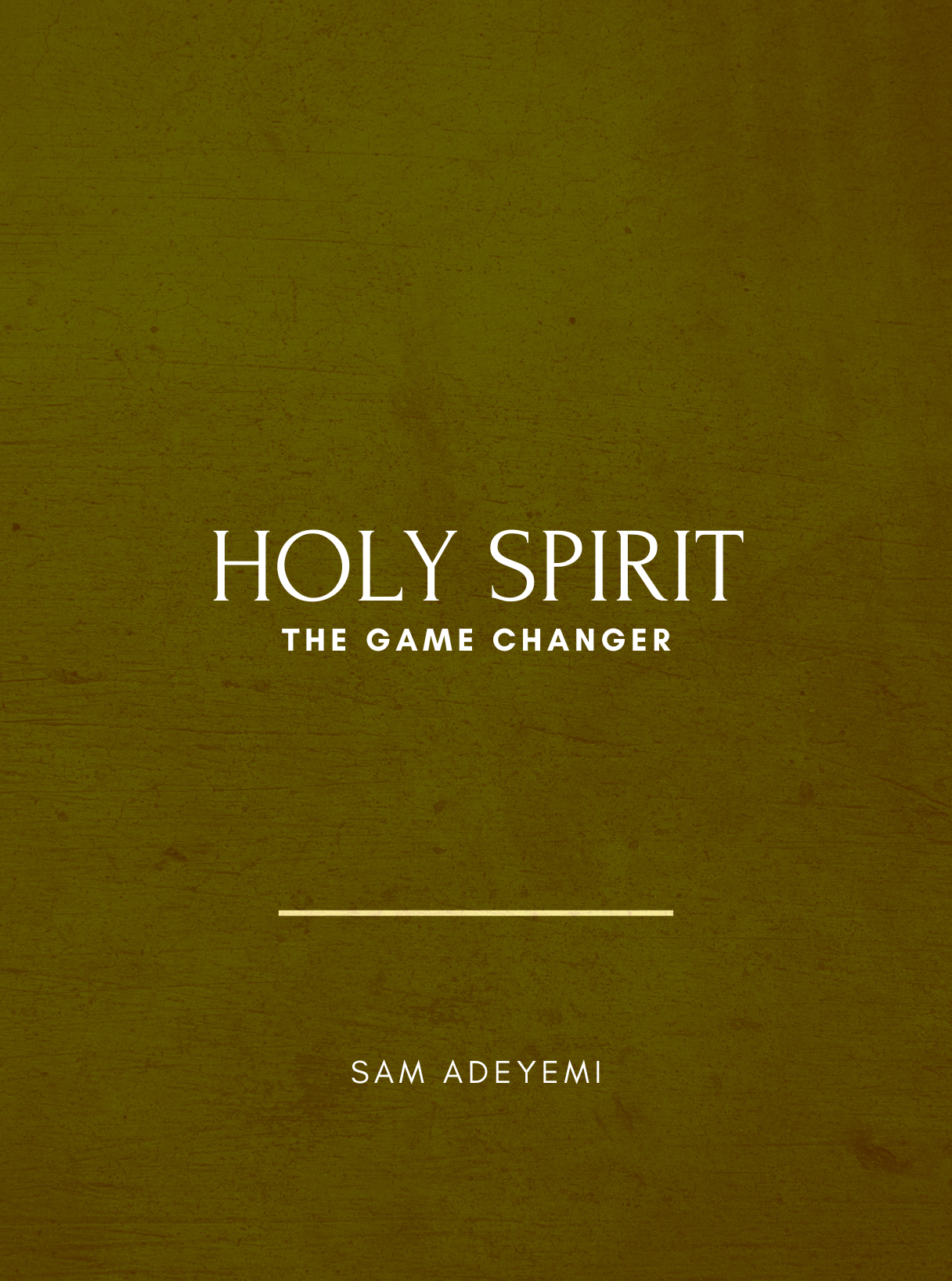 Holy Spirit and your Manifestation