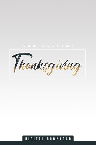 Thanksgiving Series (MP3)